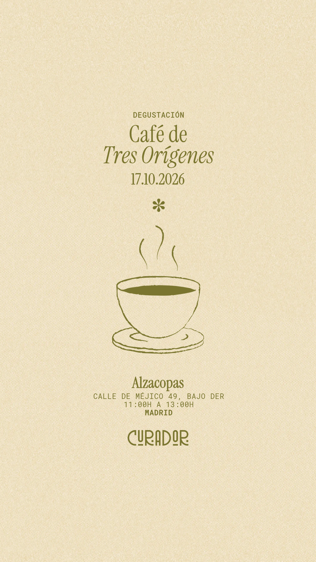Degustación de Café Especialidad: Viaja a diferentes orígenes