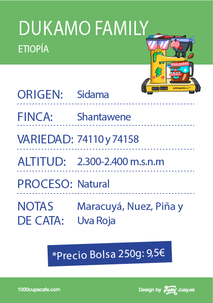 Ficha Etiopia Dukamo Family